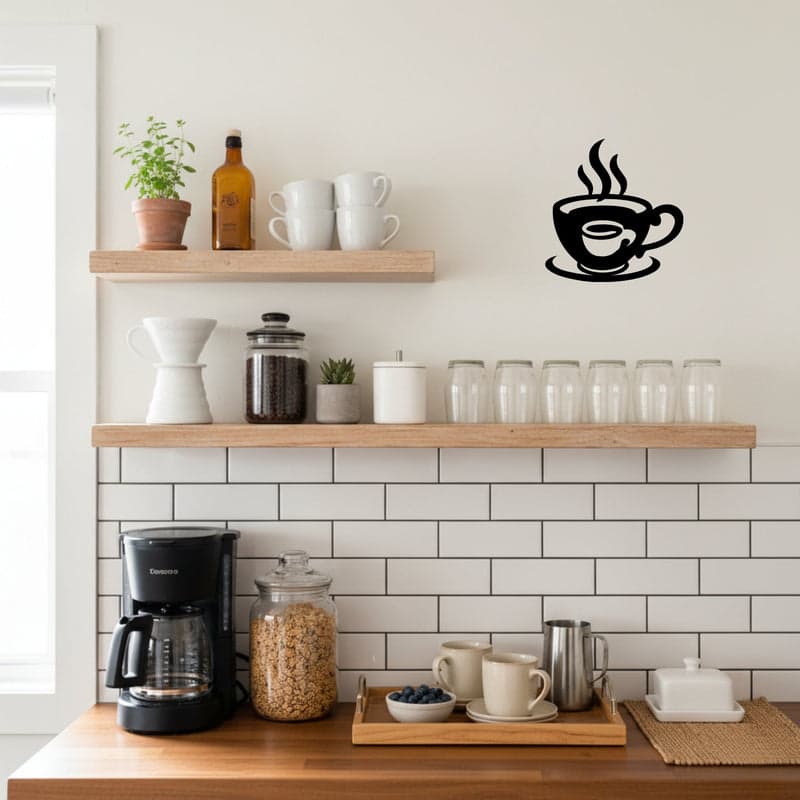 Metal kitchen decor